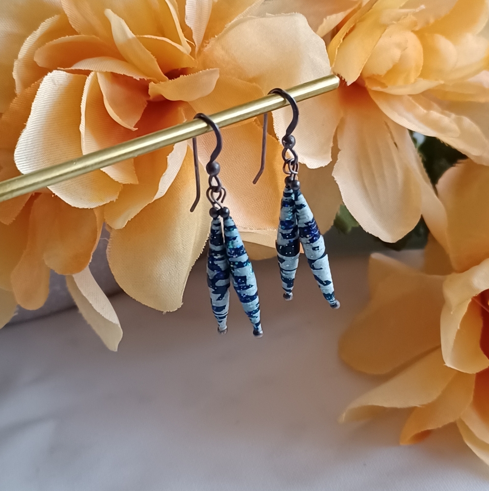 Rolled Paper Earrings